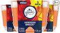 Glade Hawaiian Breeze, Fragrance Candle Infused with Essential Oils, Air Freshener Candle, 3-Wick Candle, 6.8 Oz, 3 Count