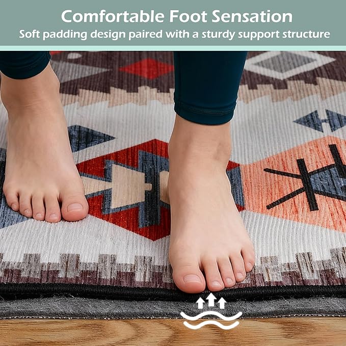 100% Waterproof Rug Pad, 4x6 Foot Non-Slip Rug Pad, 1/4 Inch Non-Slip Carpet,Suitable for Hardwood Floor Felt MATS and All Floors, Protecting The Floor and Keeping The Carpet Soft and Safe
