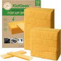 10 Count Compostable Thicker Pop-Up Sponges - Expanding, Non-Scratch, Plant-Based Cleaning Sponges Car Wash Sponge