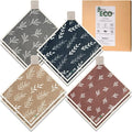 Eulnars Swedish Dishcloths, 8 Pack Reusable Paper Towels with Clips, Quick Drying Dish Towels, Super Absorbent Cellulose Sponge Cloths, No Odor, Kitchen Cleaning Essentials