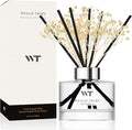 WEALD TRIBE Flower Reed Diffuser Set Fresh Linen Scent for Bathroom Accessories Shelf Decor & Air Fresheners, Fresh Air Sticks Defusers with 5.1 fl oz Essential Oils, House Office Decor & Gifts