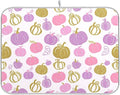 Pumpkin Pink Purple Dish Drying Mat for Kitchen Countertop 18x24 Fall Rectangle Large Drying Mat Reusable Quick Dry Dish Sink Absorbent Mats Dishwasher Easy Clean Decorative Home Decor Essentials