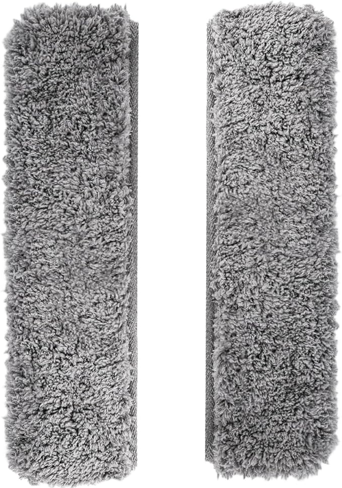 Opow Microfiber Cloths for Window Squeegee Brush 2 Pack