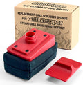GRILL STRIPPER Replaceable Flame-Resistant Aramid Fiber-Reinforced Scrubbing Sponge