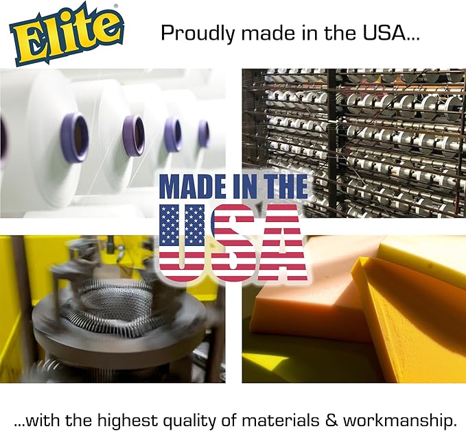 Elite All Purpose Cleaning Pad, 6 Pads (Individually Boxed), Non Scratch, Dish Sponge, Scrubber, Sponges for Kitchen and Household Use, Made in USA