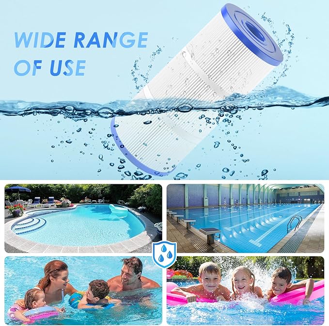 PACETAP Spa Filter Replacement for PWK35B Fit for Watkins Hot Springs Limelight Series, 2 Pack Hot Tub Spa Filter Cartridge Compatible with Watkins 1642301-1, 78161, 78286, Filbur FC-3921