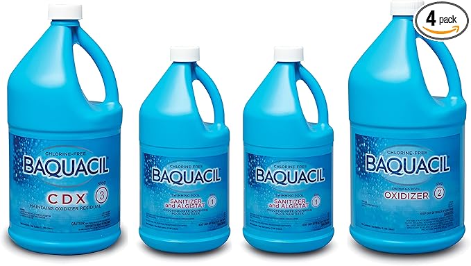 LEISURE POOL & SPA SUPPLY INC. LP Baquacil Steps 1, 2, & 3 Bundle Kit!!!