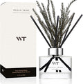 WEALD TRIBE Flower Reed Diffuser Set Balsam Fir Scent for Bathroom Accessories Shelf Decor & Air Fresheners, Fresh Air Sticks Defusers with 5.1 fl oz Essential Oils, House Office Decor & Gifts