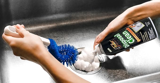 Fuller Brush Garbage Disposal Cleaner– 12 oz Bottle – Foaming Citrus Degreaser for Kitchen Sink Odor Removal and Drain Cleaning – Citrus Scent (Pack of 2)
