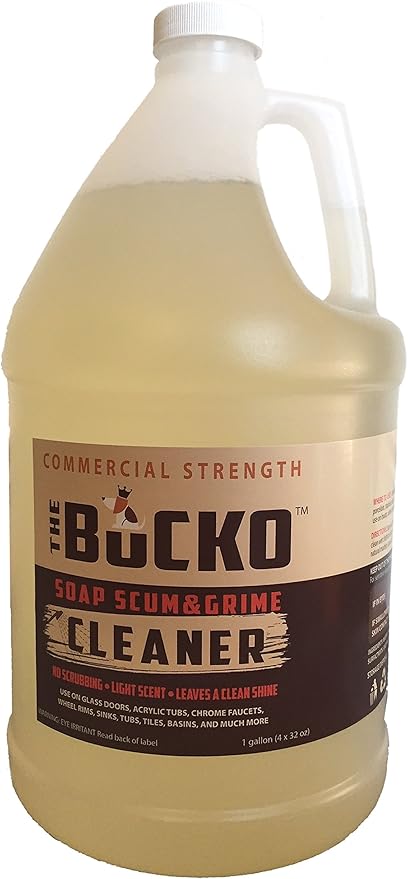 The Bucko Soap Scum and Grime Cleaner (128 oz gallon)
