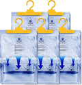 Dry & Dry 5 Pack[14 OZ] Premium Moisture Absorbers for Home, Basement & Bedroom - Small Dehumidifiers
