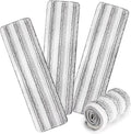 AmaVins 3 Pack Microfiber Cleaning Pads for Bona Mop, Reusable Microfiber Mop Pads for 18 Inch Mop, Hardwood Floor Replacement Cleaning Mop Pads, Machine Washes