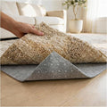 COMFYPAD Felt Rug Pad with Gripper Dots, 2x8 Ft Non-Slip Rug Underpad with PVC Backing, 1/6" Thick Cushioned Carpet Pad Gripper for Hardwood Floors, Vinyl & Tile, Under Rug Padding Floor Protection