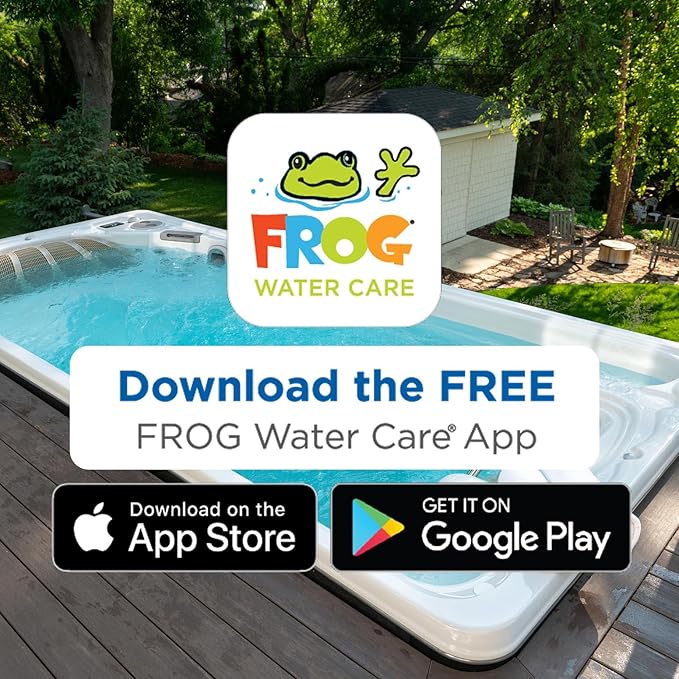 FROG Maintain for Swim Spas - Non-Chlorine Shock for use with Swim Spa FROG @Ease Floating System - Single Dose Packets for Easy Swim Spa Maintenance & Treatment - 6 Pack