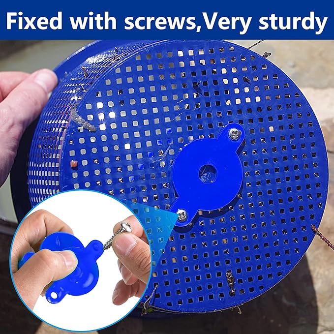 RunNico Skimmer Basket Handle,Universal Pool Skimmer Baskets Hook Tool with Handle,Inground Swimming Basket Handle Cleaning Tool for Debris Removal,Keep Hands Clean and Safe Supplies