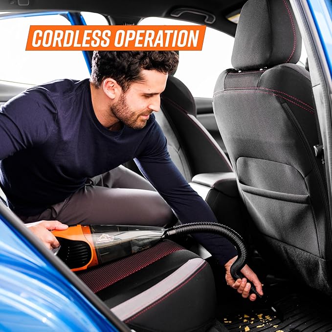 Armor All AA07V1 0902 Handheld Car Vac, Orange