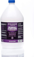 CycleMagic Motorcycle Clean and Shine - Motorcycle Cleaner & Conditioner | Chrome, Leather, Paint & More | Eliminates Bug Grime, Brake Dust, Dirt & Debris | USA Made (128oz Refill (Save 50%))