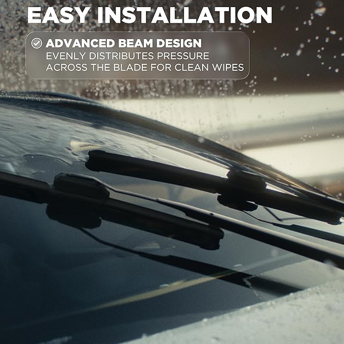 Rain-X 810361 Repellency Water Repellent Wiper Blades, 19" Windshield Wipers (Pack of 2) New & Improved Version of Latitude [Amazon Exclusive]