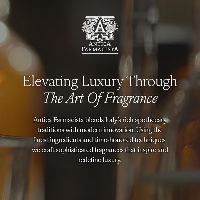Antica Farmacista Home Ambiance Diffuser - Long-Lasting Reed Scent Diffuser - Luxury Room Freshener Gift - Neroli & Tonic, 16.9 fl oz
