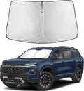 EcoNour Windshield Sun Shade Compatible for Chevrolet Traverse 2018–2025 | SUV Front Window Sun Visor Protector | Foldable Sunshade | UV & Heat Blocking | Keeps Interior Cooler
