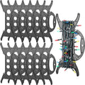 codree 12 PCS All Purpose Light Storage Holder, 11.8Inch Christmas Light Cord Wind Up Storage Organizer, Holiday Lights Storages for Tree Lights Extension Cord Garland