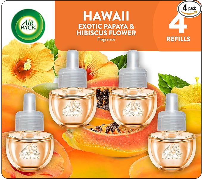 Air Wick Scented Oils 0+4 Hawaii Exotic Papaya & Hibiscus Flower