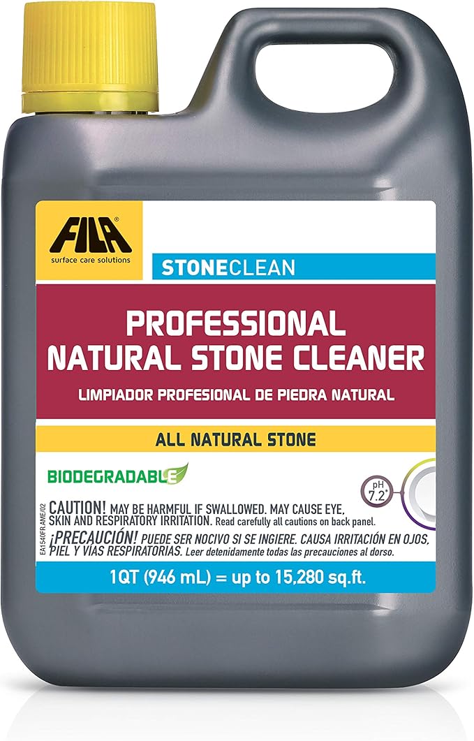 FILA Surface Care solutions STONECLEAN Natural Stone Cleaner, 1 GAL (1QT)