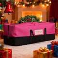 Christmas Tree Storage Bag, Fits Up 8 Ft Tall Artificial Trees, Heavy-Duty 600D Oxford Tree Bag with Reinforced Handles Zipper Clear Pocket, Storage Bags for Moving Items, Clothing, Outdoor, Bedding