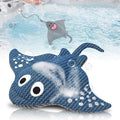 Stingray Hot Tub Scum Absorber Reusable Washable for Spa Scum Ray Floating Hot Tub Oil Absorber Cleaner Accessories for Adults (1 Pack, Ray)