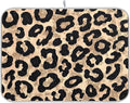 Cheetah Brown Gold Dish Drying Mat for Kitchen Countertop 16x18 Leopard Black Small Drying Mat Reusable Quick Dry Dish Sink Mats Easy Clean Decorative Essentials