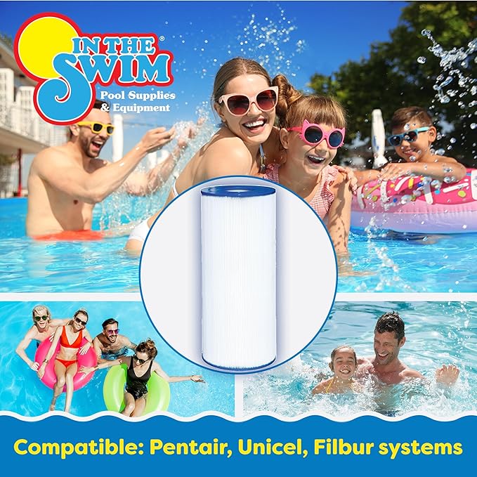 In The Swim Premium Pool Filter Cartridge Replacement for Pentair Clean and Clear 75 Predator CC75 Filter