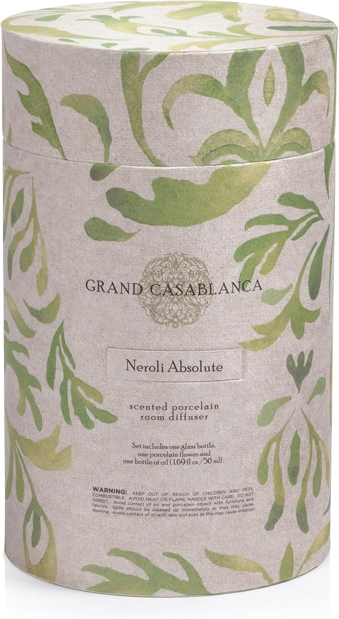 Neroli Absolute Zodax MINI Grand Casablanca Porcelain Diffuser