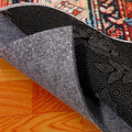 Non Slip Rug Pad 8 x 10 Ft, Extra Large Felt Under Rug Cushioning, Carpet Padding for Area Rugs on Hardwood, Laminate & Tile Floors, Keeps Rugs Secure