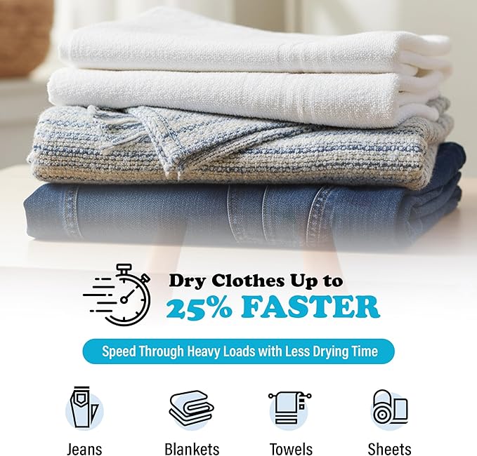 Smart Sheep Wool Dryer Balls - 6-Pack - XL Premium Natural Fabric Softener Award-Winning - Wool Balls Replaces Dryer Sheets - Wool Balls for Dryer - Laundry Balls for Dryer (Marching Penguins)