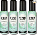 Oopsie Poopsie Pre Poop Spray - 4 Pack Natural Pre Poo Toilet Spray for Bathrooms, Trap Odors & Eliminate Embarrassment, 2oz Travel Size Pre Poo Air Freshener Spray (Wild Mint)