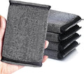 Kitchen Sponges for Dishes - Steel Wool Scrubber Sponges for Kitchen Heavy Duty Non-Scratch Scrubbing Cleaner (6 Pack)