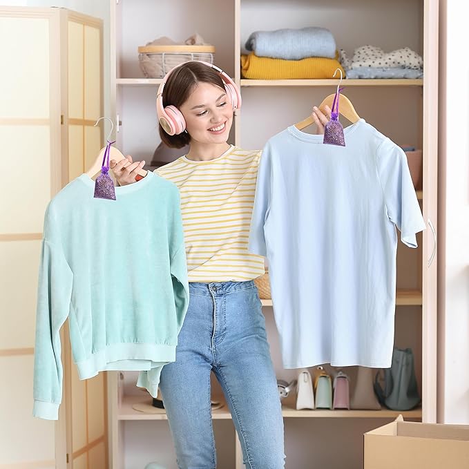 Lavande Sur Terre Bag of 25 Sachets Dried Lavender Flower Lavender Sachets for Drawers and Closets, LV-B-2