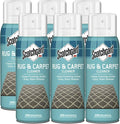 Scotchgard Rug & Carpet Cleaner, Fabric Cleaner Blocks Stains, Cleaning Sprays Make Cleanup Easier, Six 16.5 oz Cans