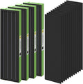 4 Pack FLT4825VO Toxin Clean True HEPA Filter B Replacement with Activated Carbon Pre-Filters Removes 99.97% of polluted Compatible with Guardian Air Cleane Purifier AC4825 AC4300 AC4800 AC4900 AC4850