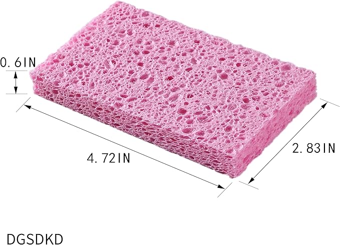 7 PCS Scrub Sponges, Kitchen Sponges, Multi-use Cleaning Sponge,Dish Sponge,Dish Wand,sponges for Dishes,Household Cleaning sponges,dishwashing Sponge