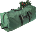 5 ft Christmas Tree Storage Bag - Heavy Duty Large Artificial Christmas Tree Bag with Reinforced Handles - 600D Oxford Cloth Artificial Disassembled Trees (green)