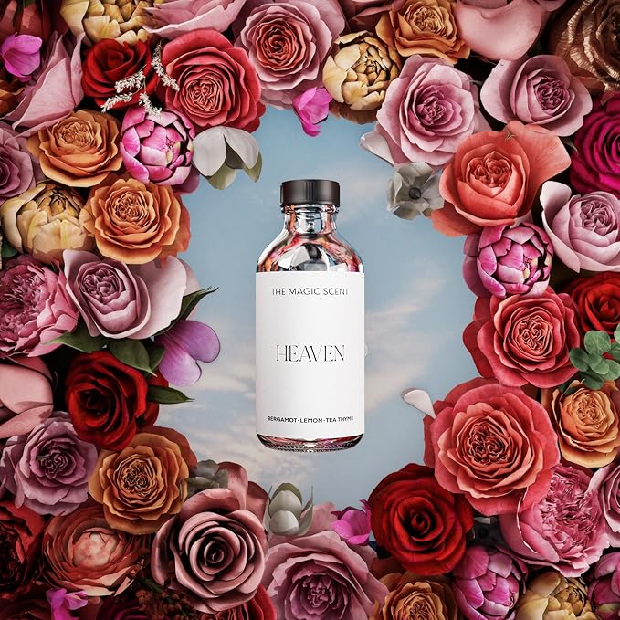 The Magic Scent Heaven Diffuser Oil - Hotel & Home Luxury Scents Inspired by Inspired by The Aria Hotel, Las Vegas - Diffuser Oil Scents for Home Designed for Use in All Diffusers - 16.9 fl oz, 500 mL