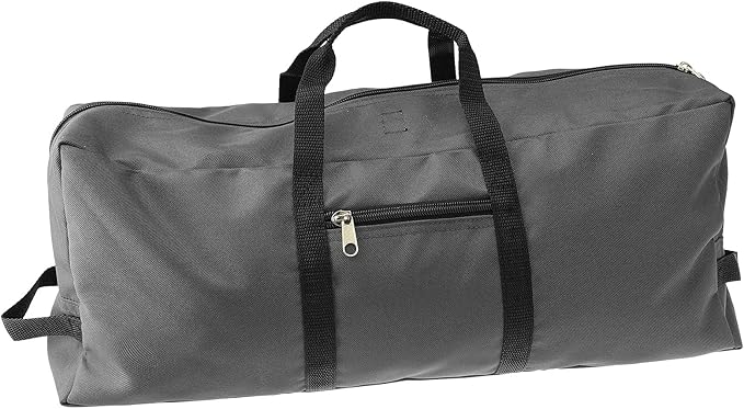 5 ft Christmas Tree Storage Bag - Heavy Duty Large Artificial Christmas Tree Bag with Reinforced Handles - 600D Oxford Cloth Artificial Disassembled Trees (gray)