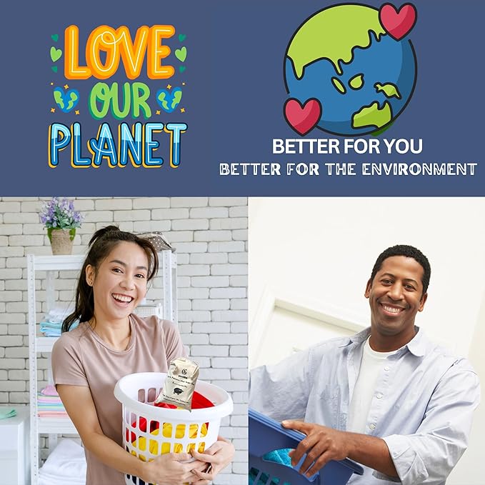 Wool Dryer Balls – 6 XL Organic Wool Balls, Reusable Natural Fabric Softener, Reduce Drying Time, Wrinkles, Static & Laundry Clumping, Eco-Friendly Laundry Balls