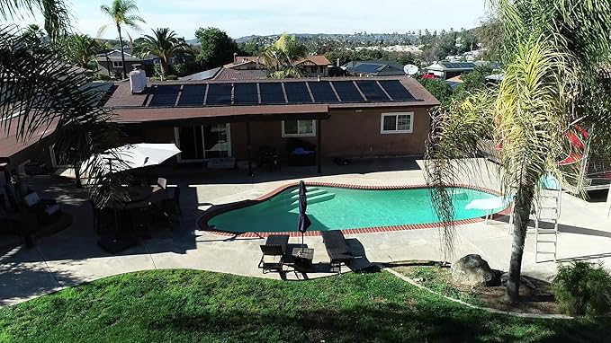 Highest Performing Design - DIY Solar Pool Heater Kit - 15-20 Year Life Expectancy (6-4x12 / 1.5" I.D. Header)