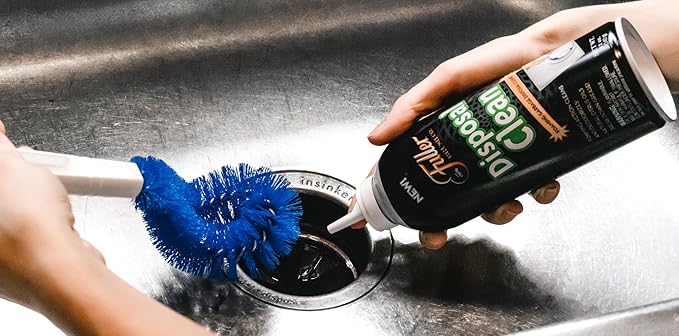 Fuller Brush Garbage Disposal Cleaner– 12 oz Bottle – Foaming Citrus Degreaser for Kitchen Sink Odor Removal and Drain Cleaning – Citrus Scent (Pack of 2)