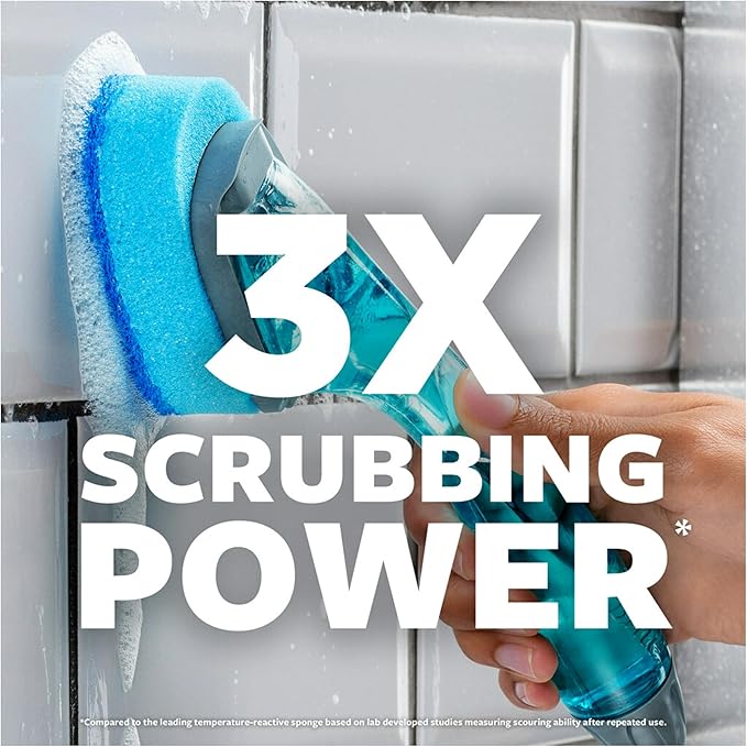 Scotch-Brite Non-Scratch Dishwand Refill, 14 Dish Wand Sponge Refills, Removes Stuck-on Food, Best for Nonstick Pots and Pans, Glass, Tubs & Showers, Fits all Scotch Brite Dishwands