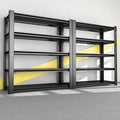 Nexvrtau 5-Tier Garage Shelving Heavy Duty, 3000 LBS Capacity Metal Storage Rack 76" H x 60" W x 24" D, Adjustable Shelves Unit for Garage, Warehouse, Basement, Pantry, Workshop.2 Pack