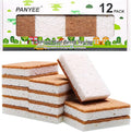 Natural Sponge Kitchen 12Pack,Eco Friendly Non-Scratch Scrub Sponge,Biodegradable Sisal Scrubber with Compostable Kitchen Sponges for Dishes Cleaning…