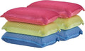 Miracle Microfiber Sponges for Kitchen Kosher Non-Scratch Sponge Scrubber Heavy Duty Multi-Purpose Cleaning of Dishes, Pots, Pans, and Countertops, Machine Washable, 6-Pack, Multi Color, by Superio
